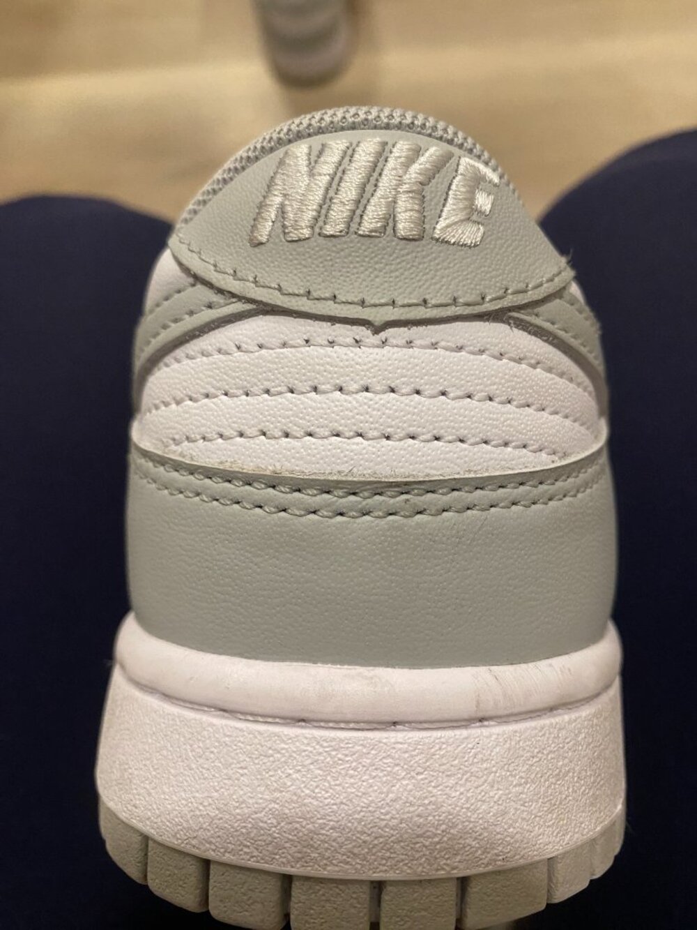 Nike Dunk Low Retro Grey Fog DD1391-103 White Gray Men’s 9 Women’s 10.5 Shoes - Picture 11 of 14